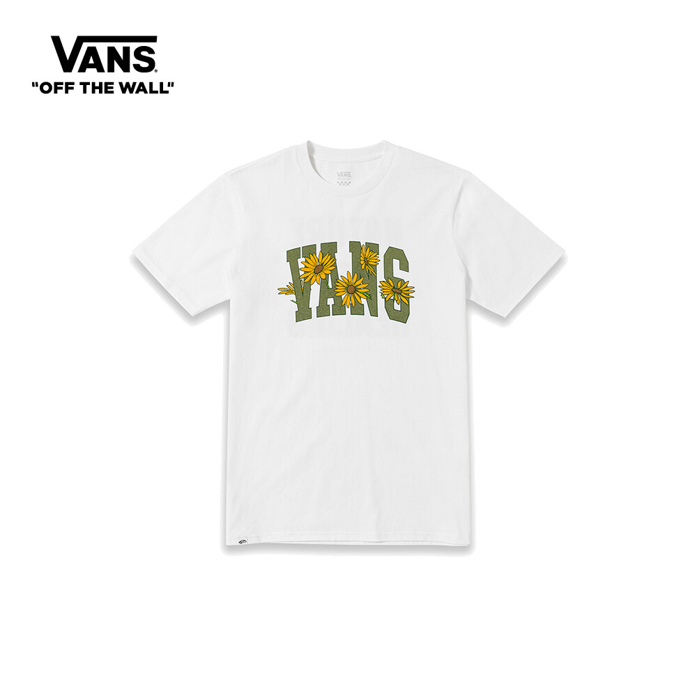 Vans Merch Pieces Forever Short Sleeve T-shirt Women WHITE VN0008Z5WHT1